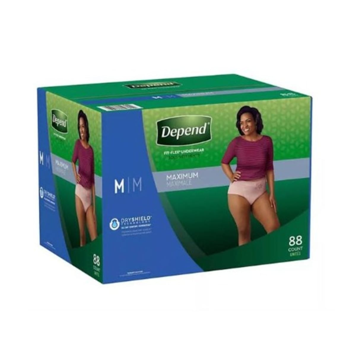 Depend FIT-Flex Incontinence Underwear for Women, Maximum