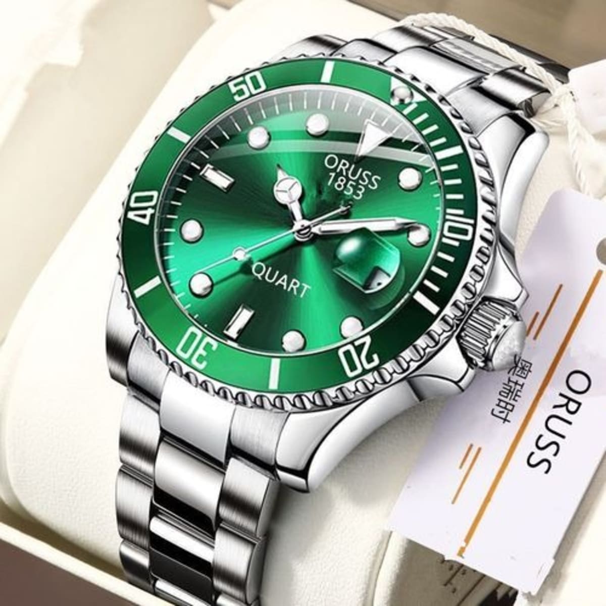 Men s 2023 Quartz Green Face Watch Konga Online Shopping