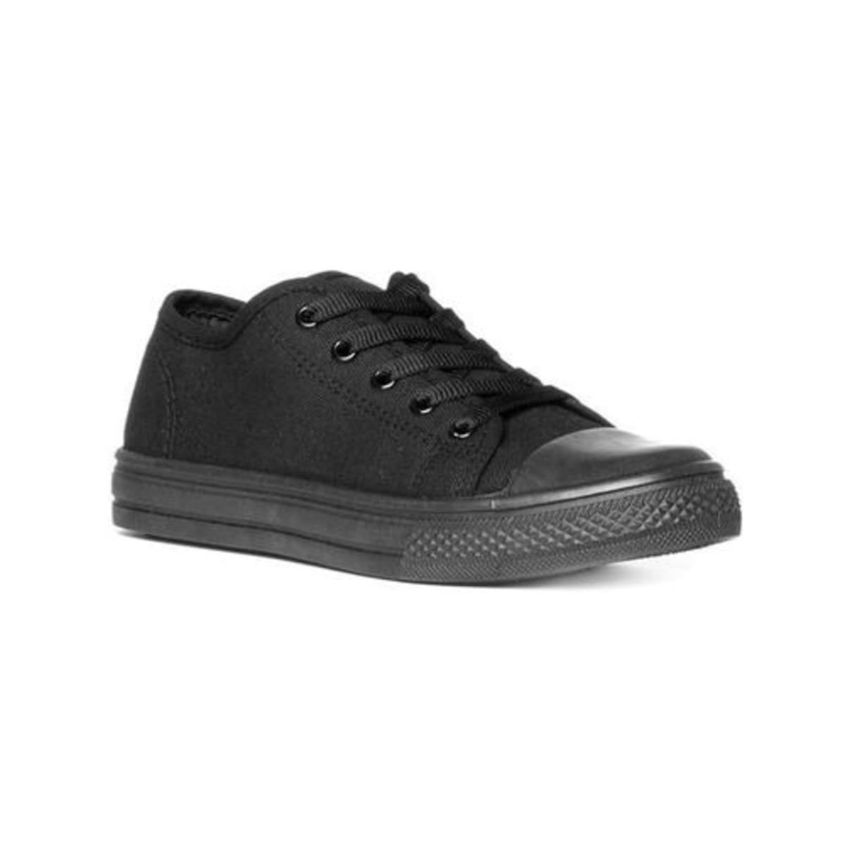 BLU Black Canvas Flatform Trainers Konga Online Shopping