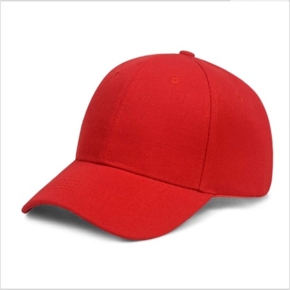 Plain 2025 red cap