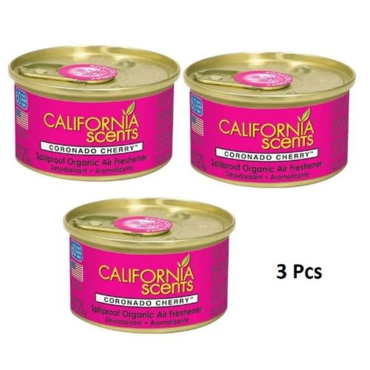 California Scents Spillproof Car Air Freshener, Coronado Cherry