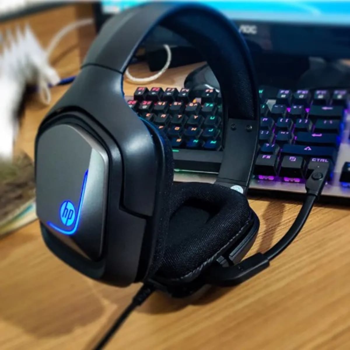 Hp H220gs Usb Noise Cancellation Gaming Headset With Microphone