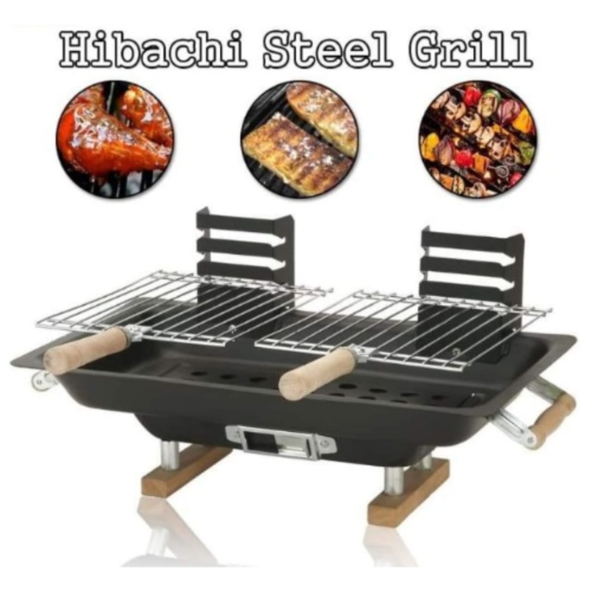 All Steel Hibachi Bbq Charcoal Grill Konga Online Shopping