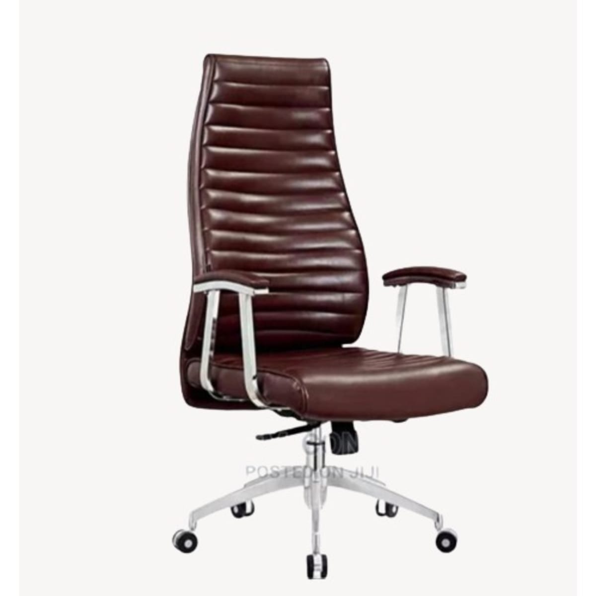 Executive Ribbed Office Chair Brown Konga Online Shopping