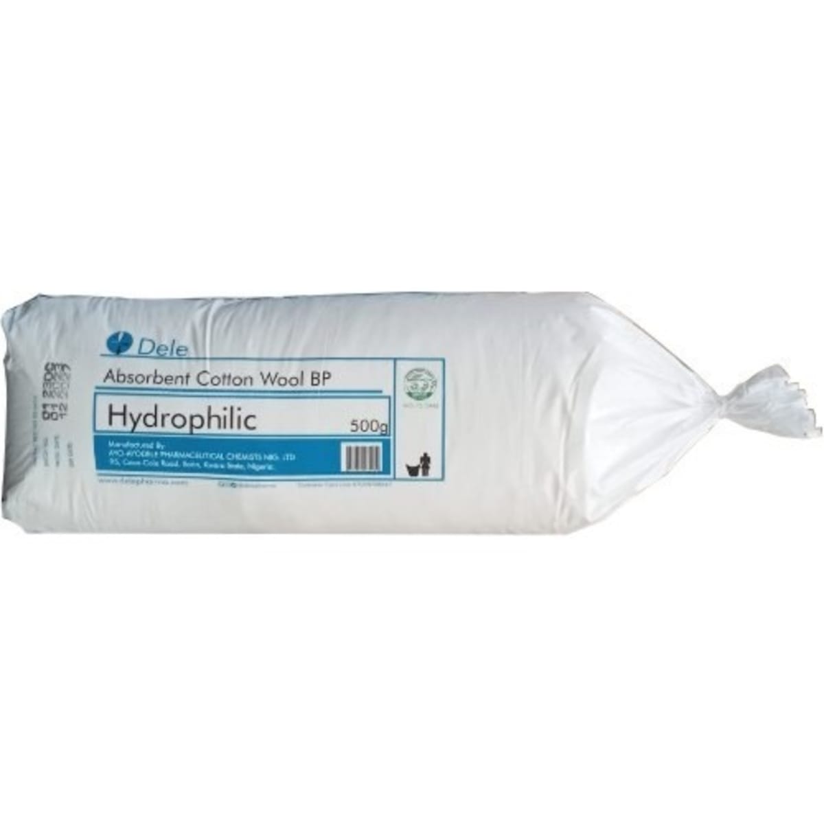 Dele Absorbent Cotton Wool 450g Hydrophilic