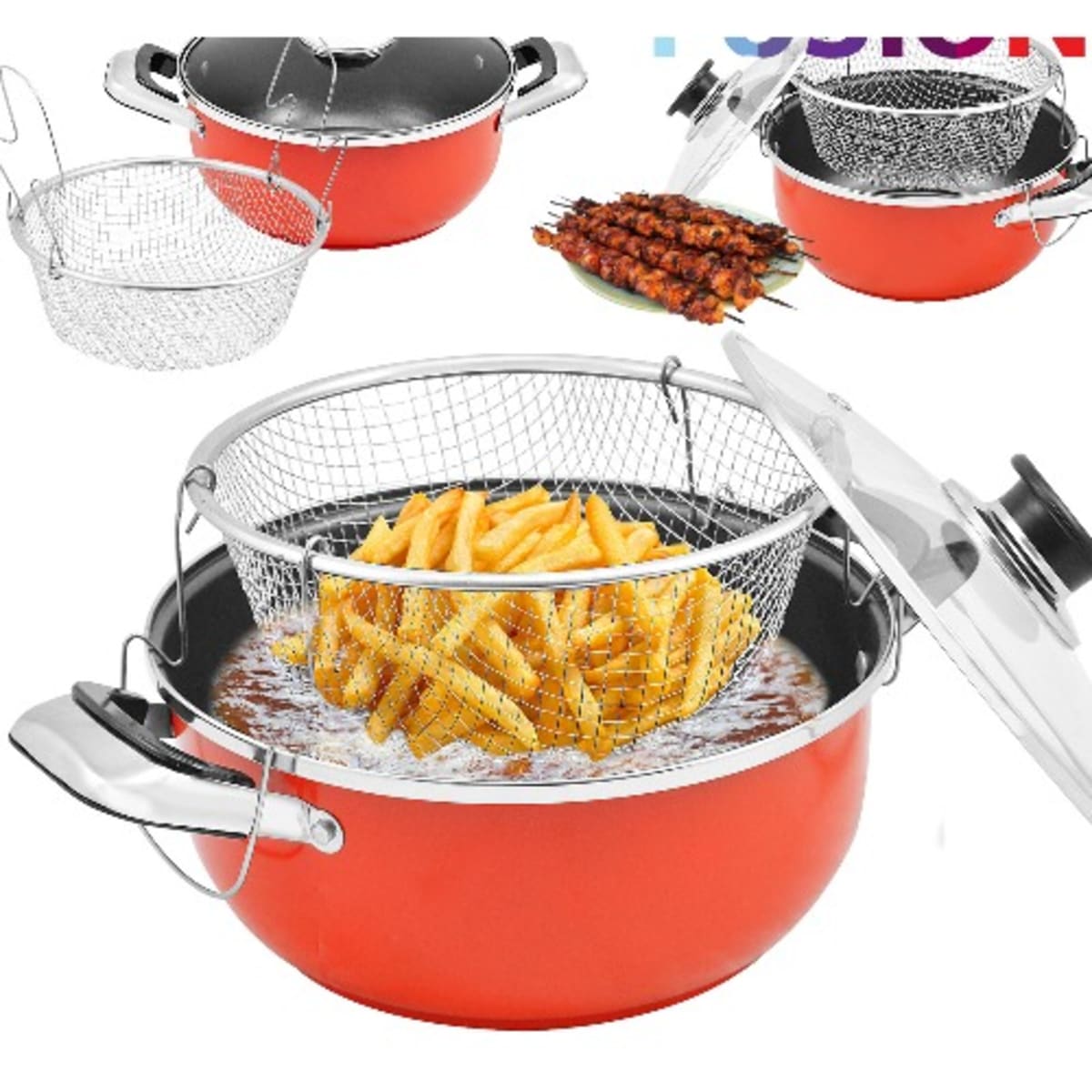 Basket for hot sale chip pan