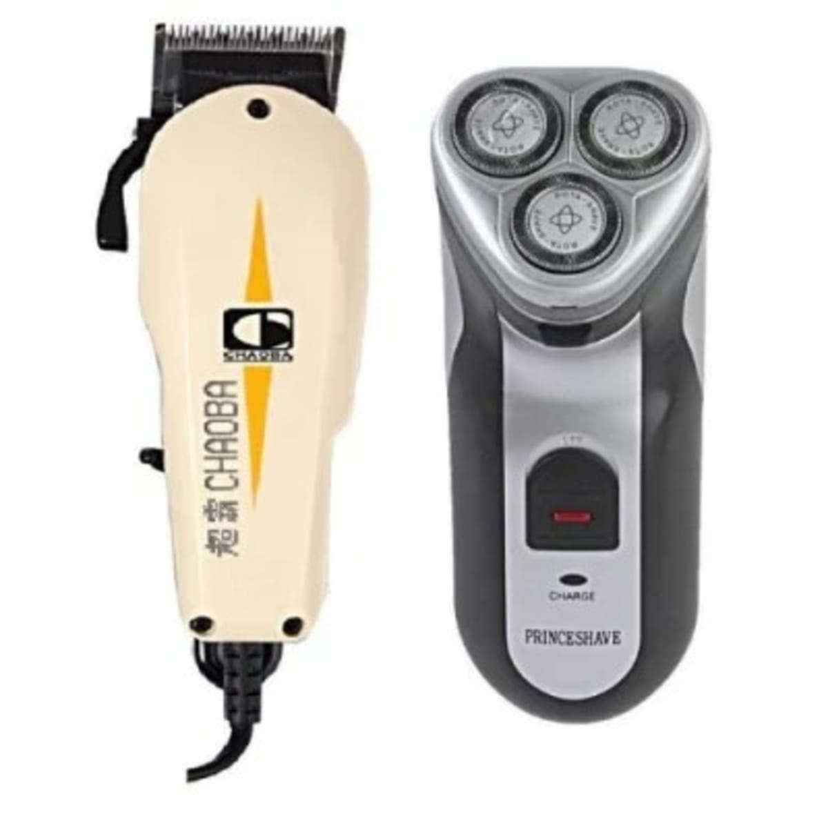 Chaoba Hair Clipper & Prince Shave Rechargeable Shaver & Smoother