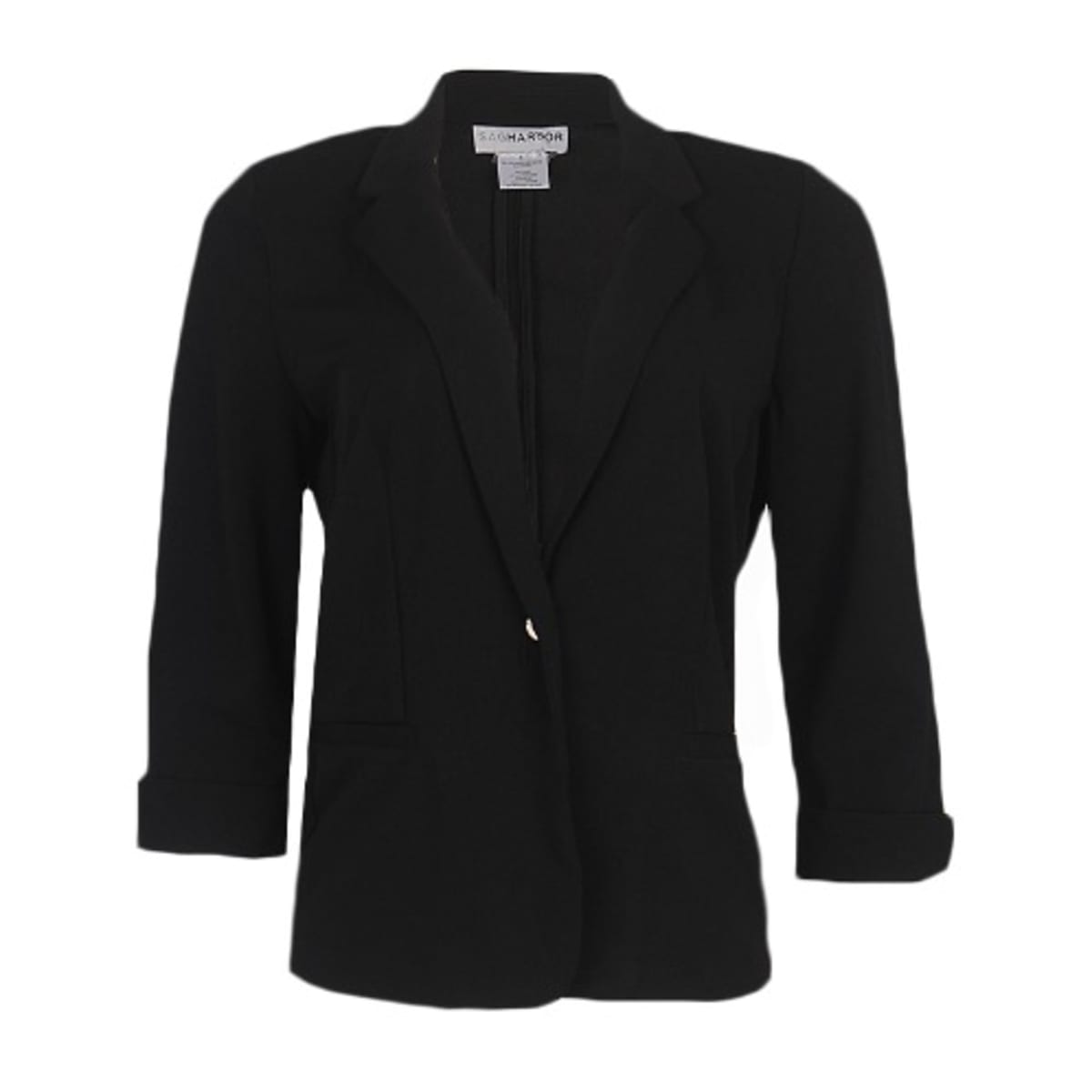 Half top blazer black