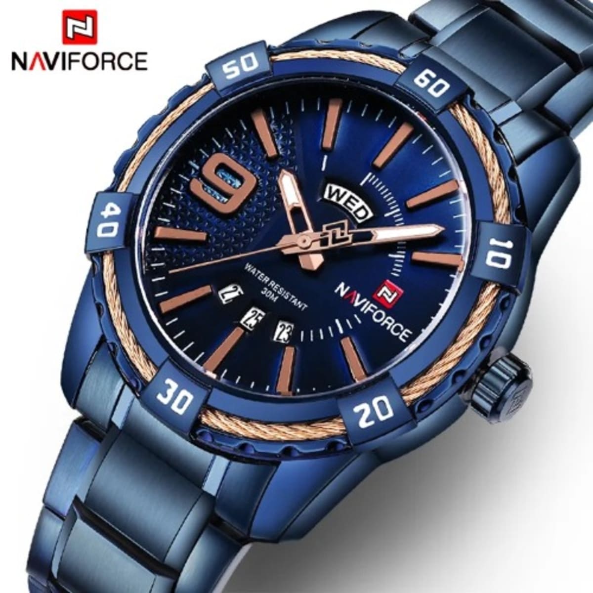 Naviforce 2025 blue watch