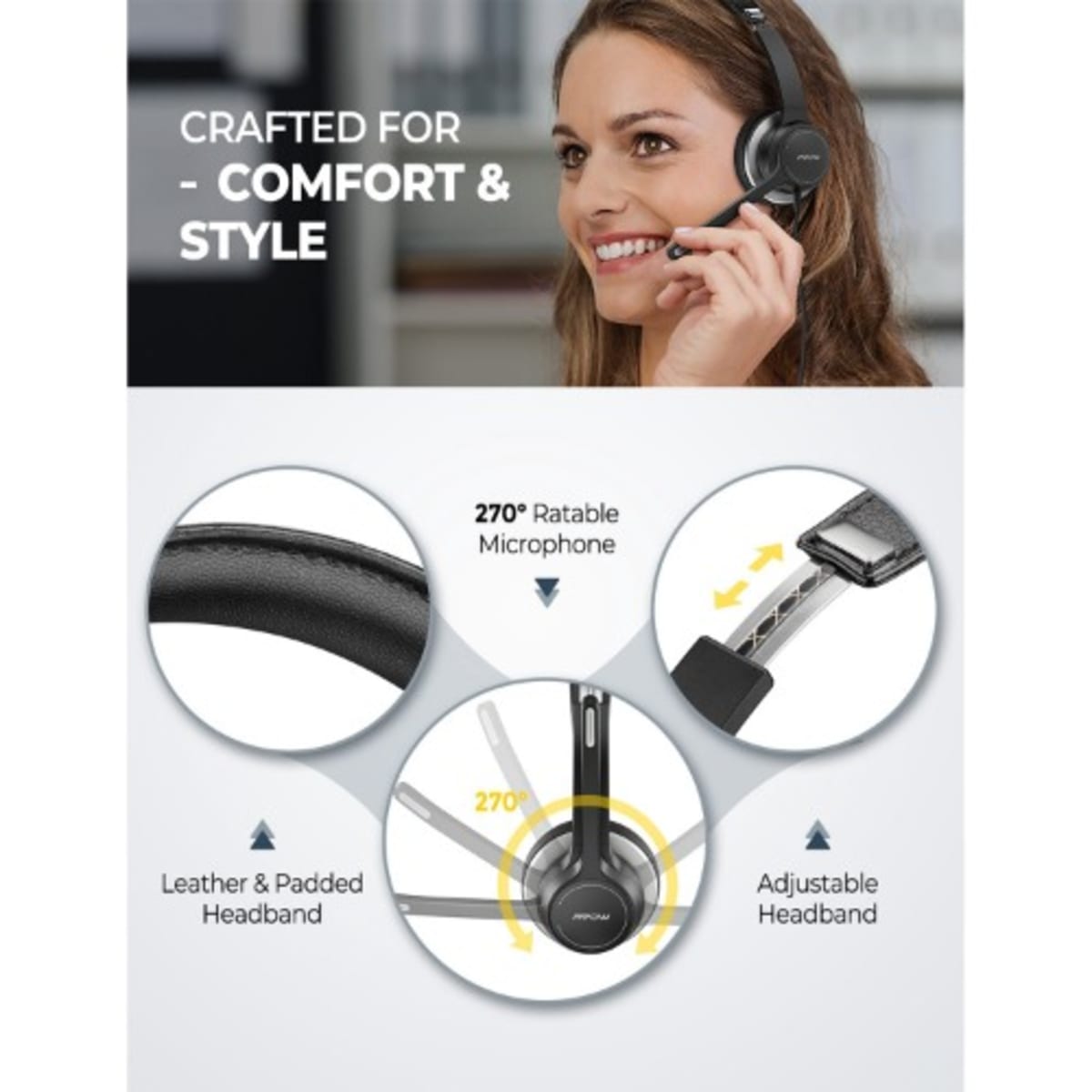 Mpow Wired Computer Headset Konga Online Shopping