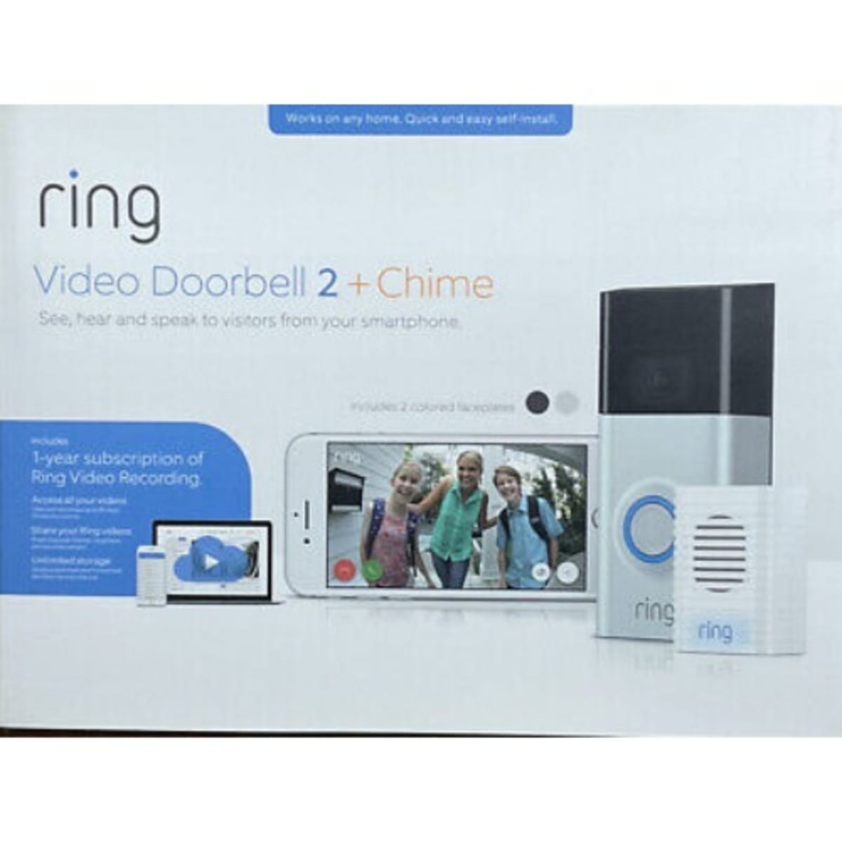 Ring doorbell 2 with chime deals