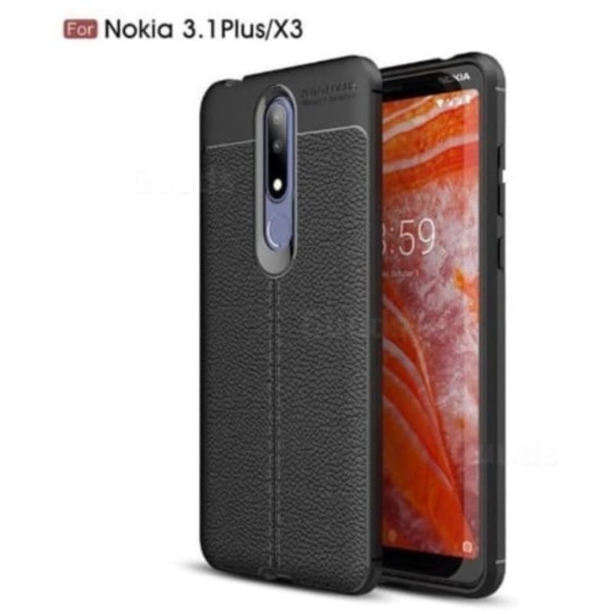 Nokia 3.1 sales plus back cover
