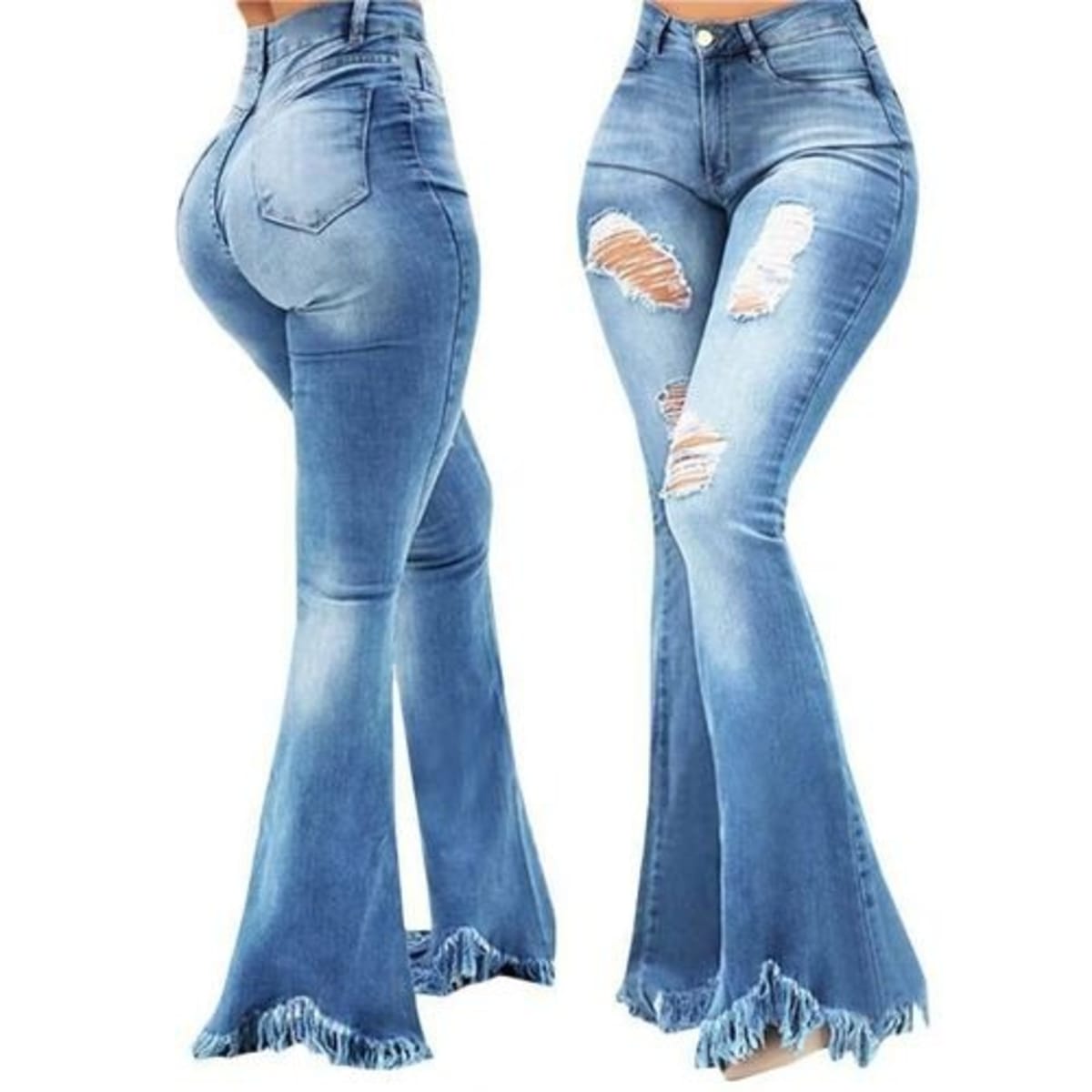 Broken hole bell 2025 jeans