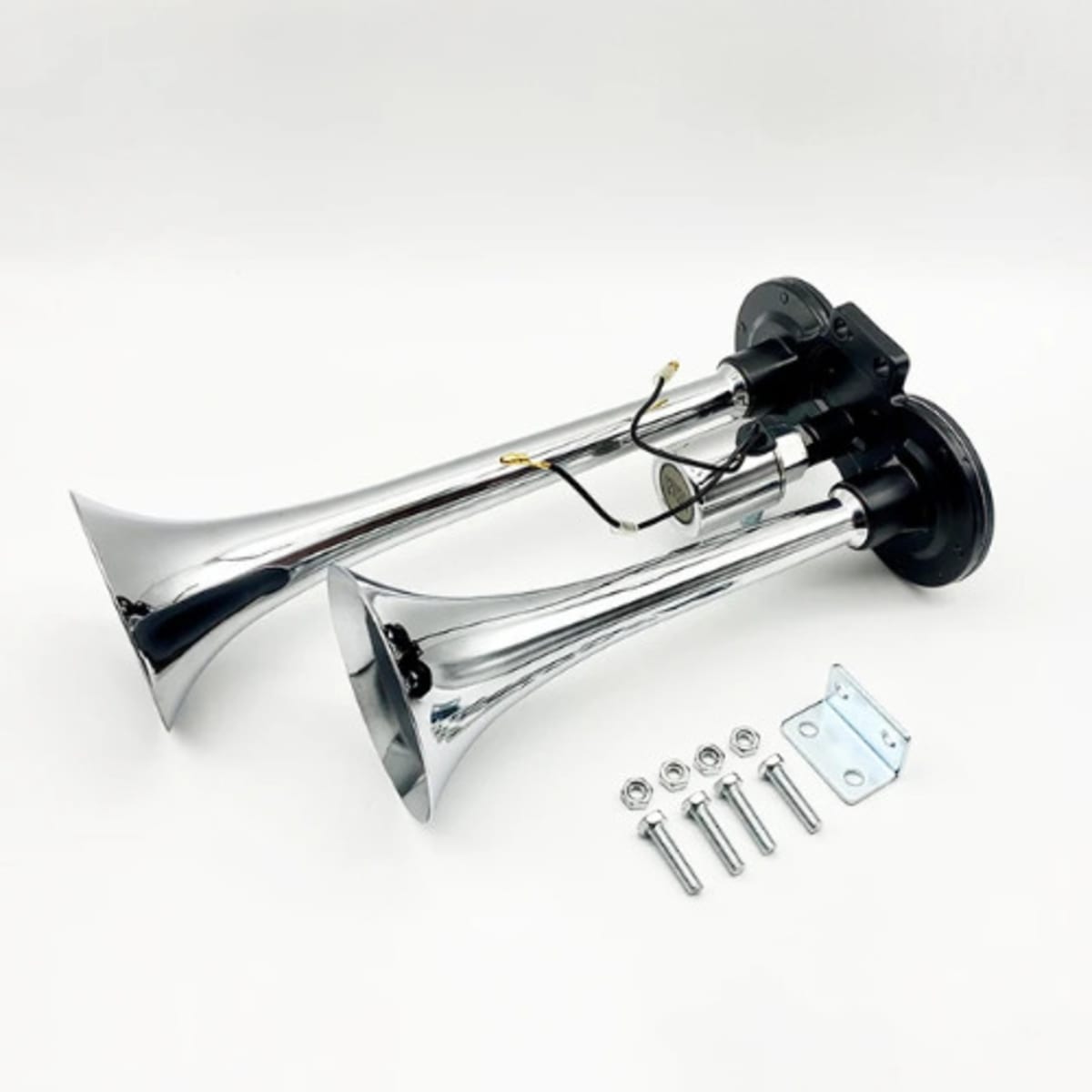 Air Horn Train Horn Kit Dual Trumpet 12v Car/truck/motorcycle Ultra Loud