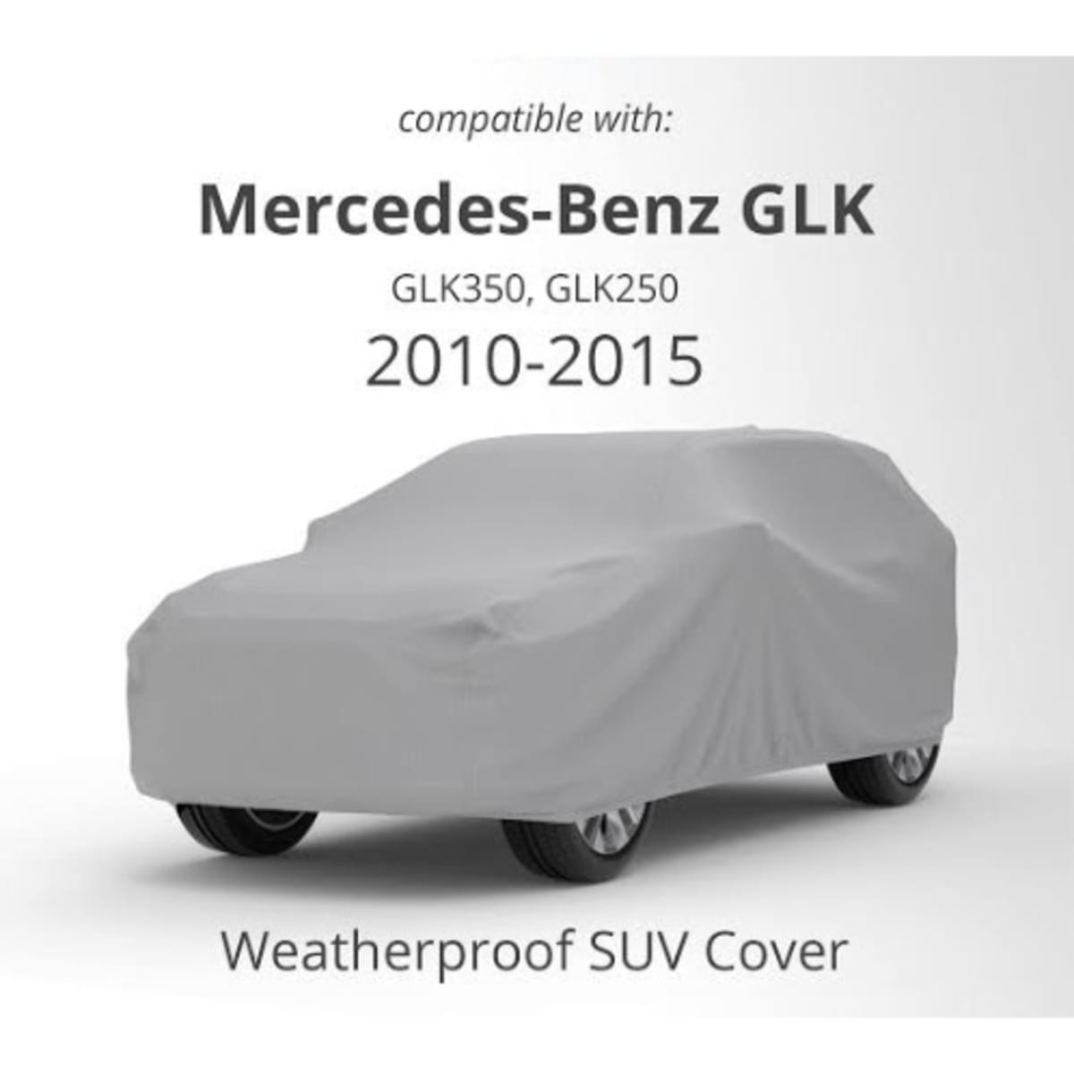 Water Resistant Car Cover For Mercedes Benz Glk 350 And Similar Suvs
