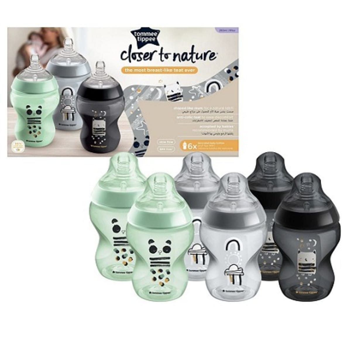 Tommee tippee closer to nature bottles 260ml best sale