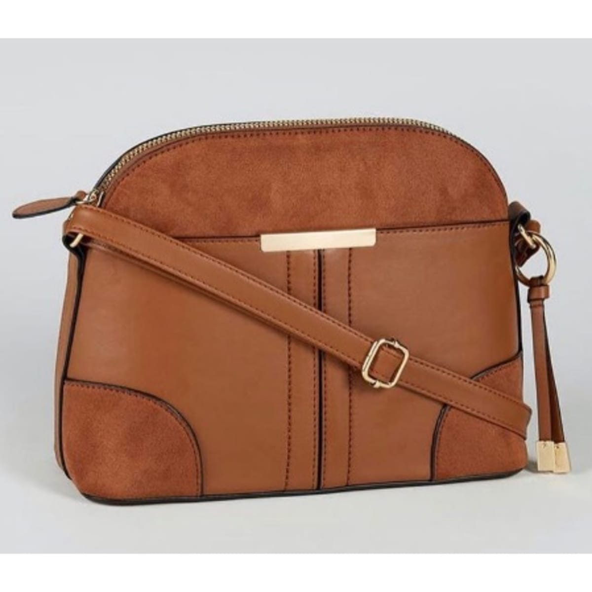 River island tan discount cross body bag