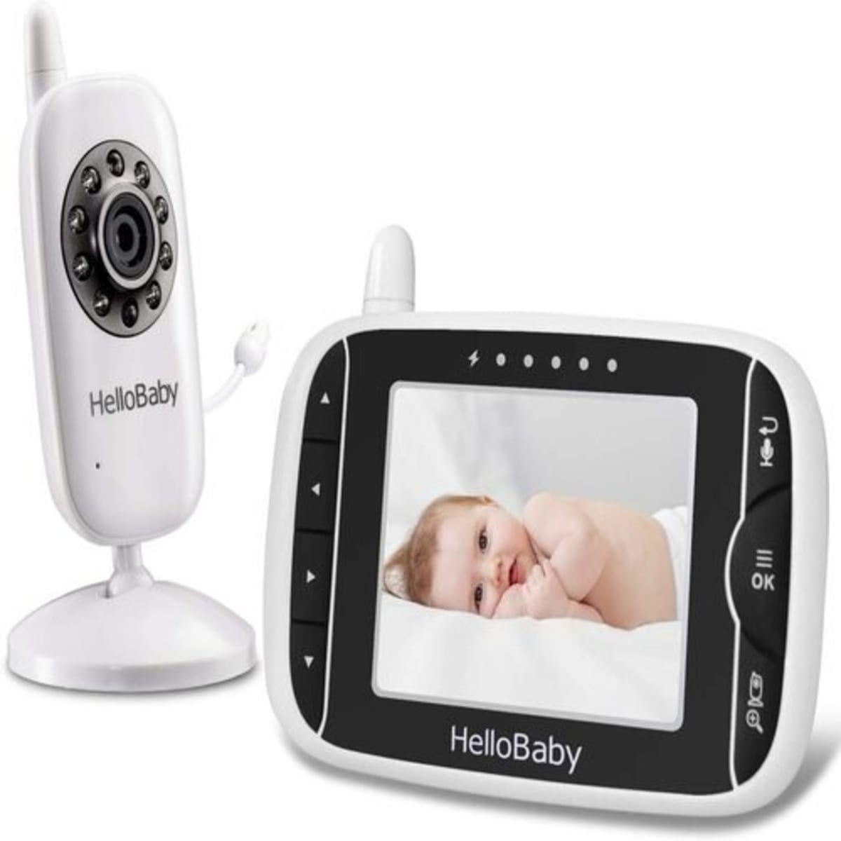 Baby monitors with camera and audio discount