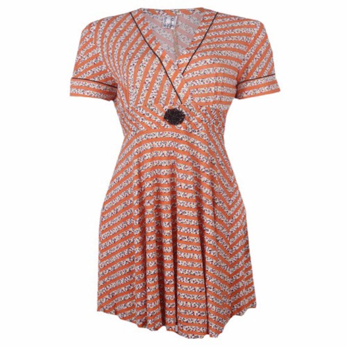 Short Sleeve Ladies Gown