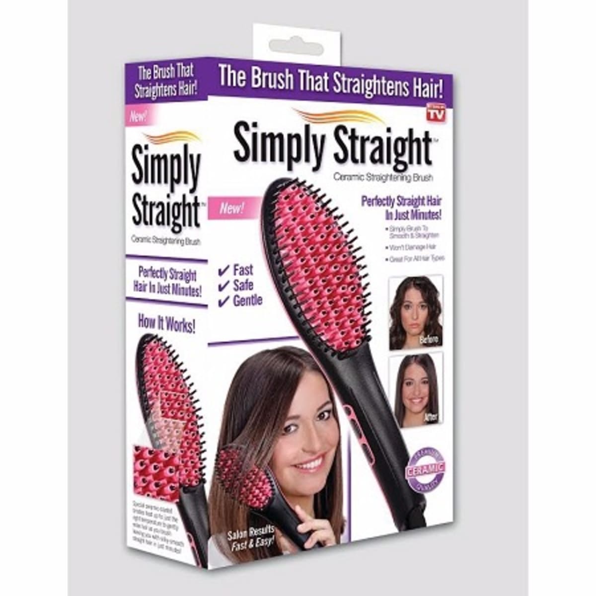 Simple straight brush hotsell