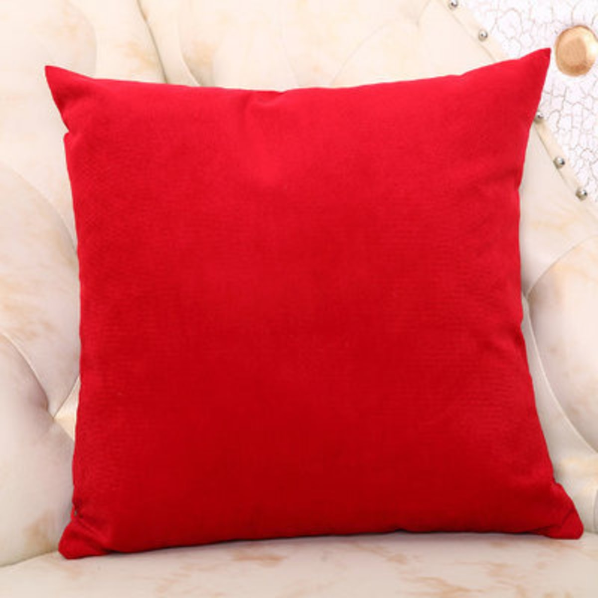 Plain decorative on sale pillows