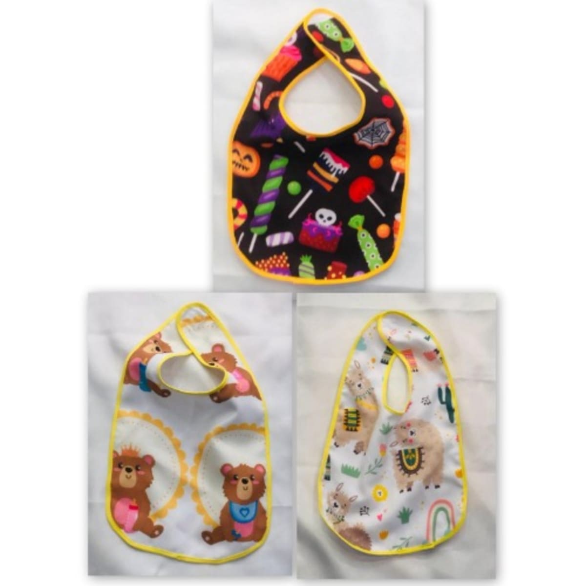 Branded shop baby bibs