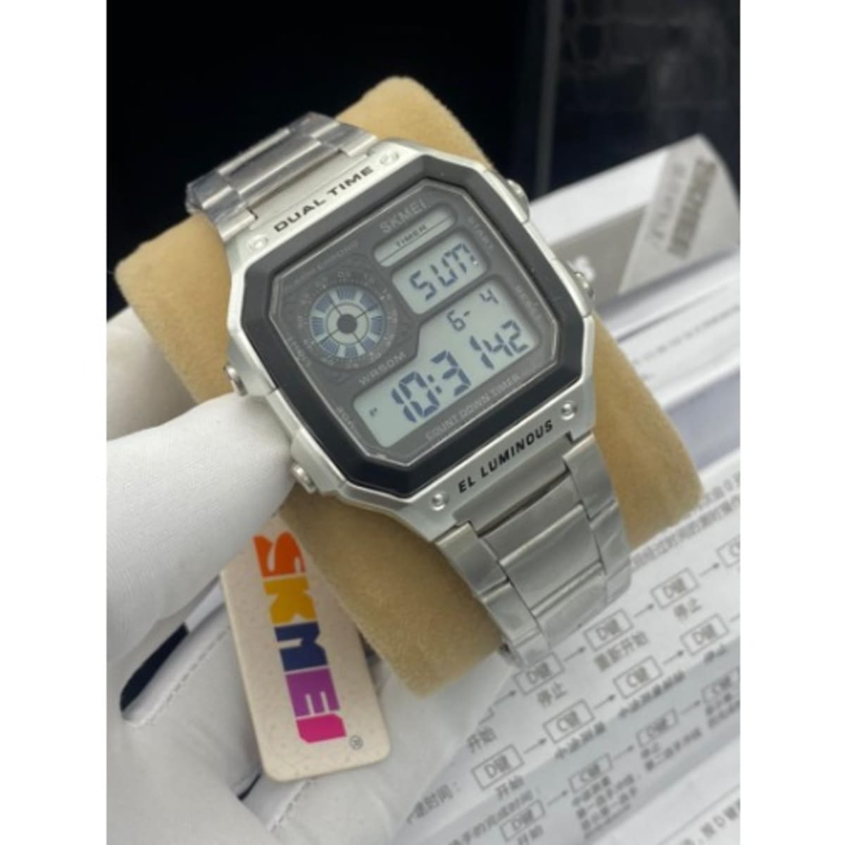 Skmei Men s Digital Wristwatch 1335 silver Konga Online Shopping
