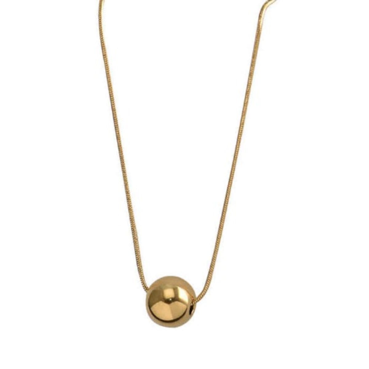 Ball hot sale locket necklace