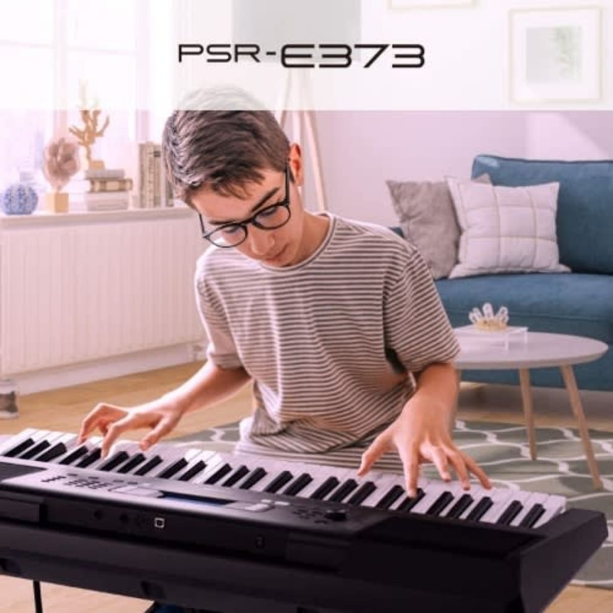 Yamaha PSR-E373 61-key Portable Keyboard - Stage 1 Music