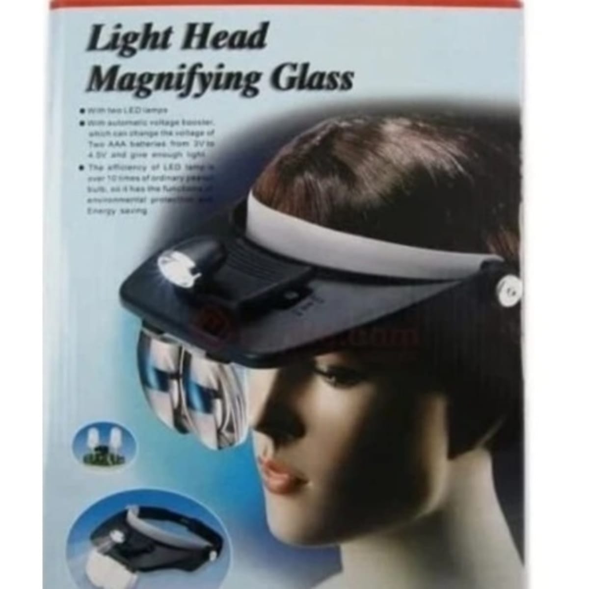 Light Head Magnifying Glass