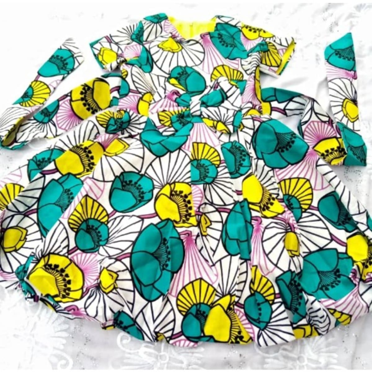 Ankara ball gown cheap