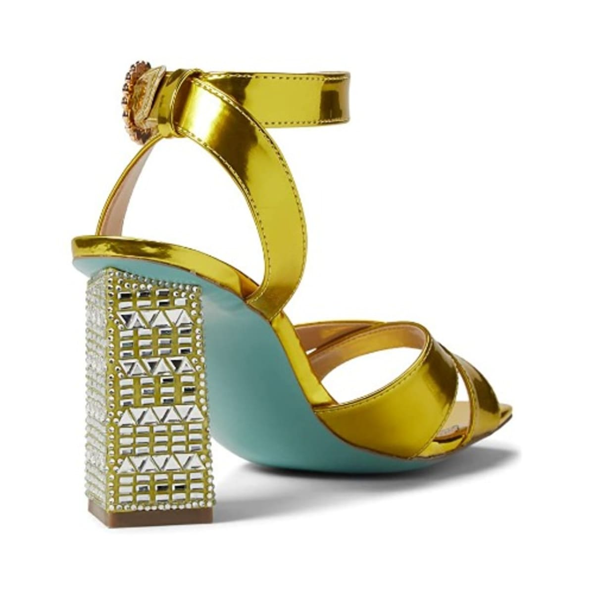 Betsey johnson clearance block heel sandals