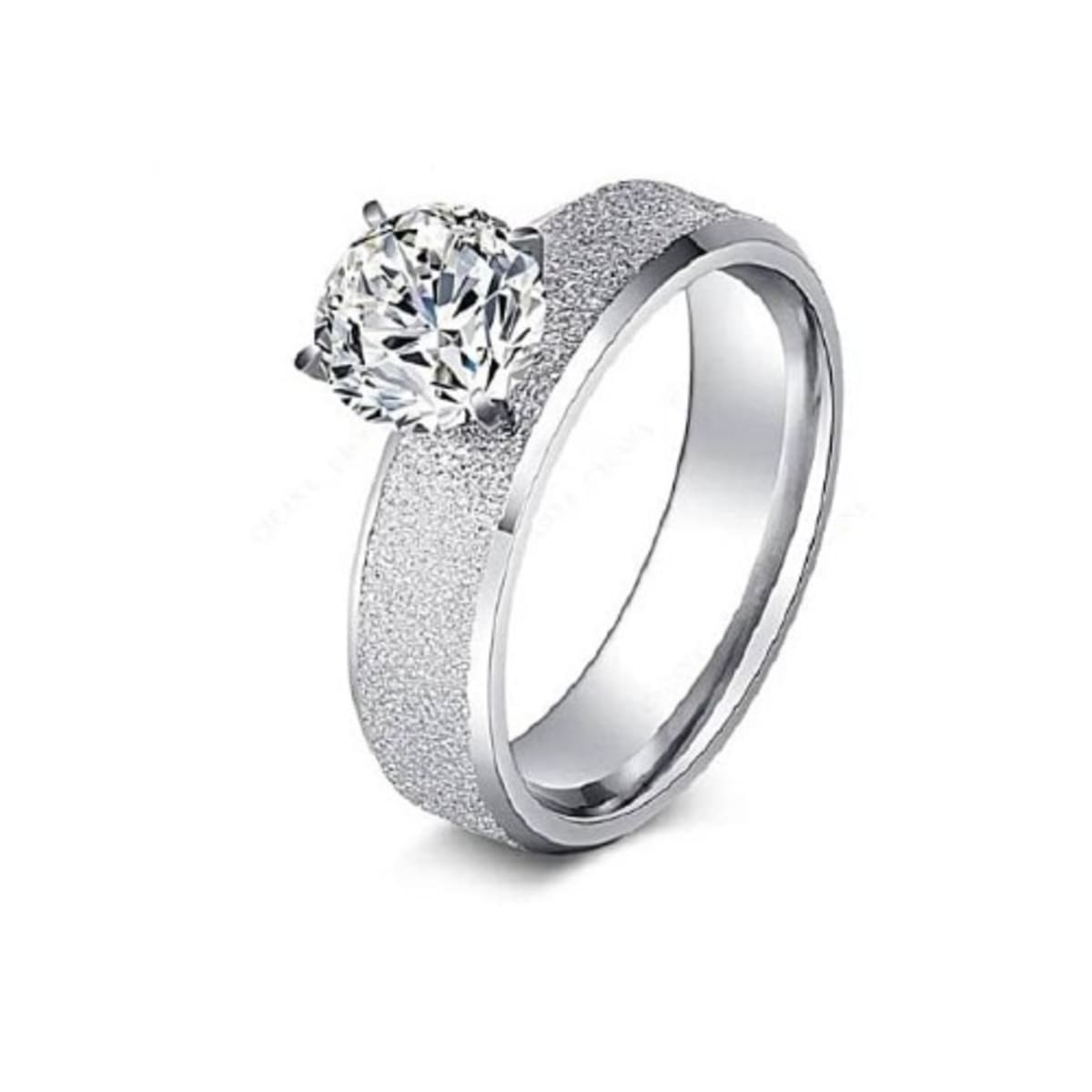 Stainless steel 2025 bridal rings