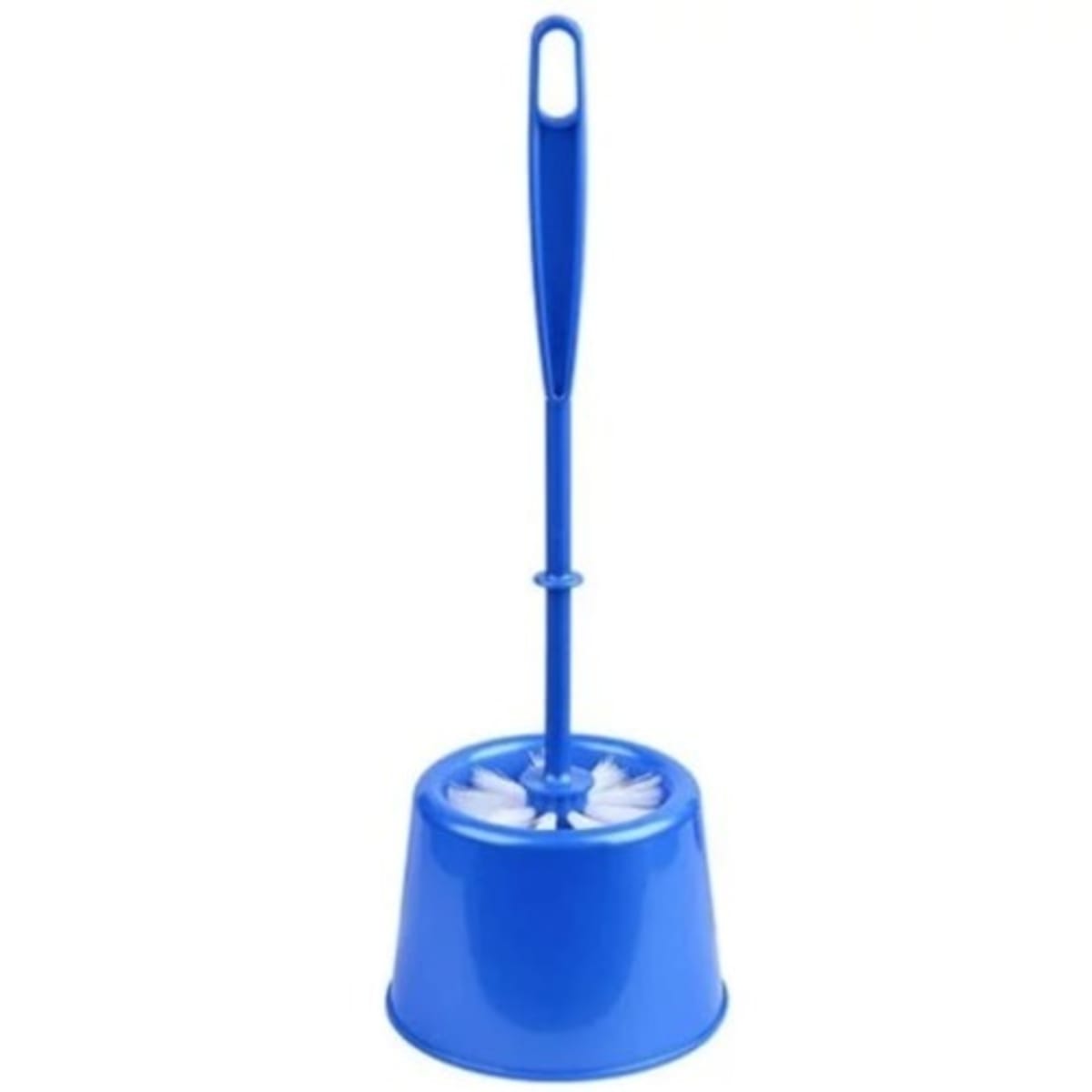 Blue discount toilet brush