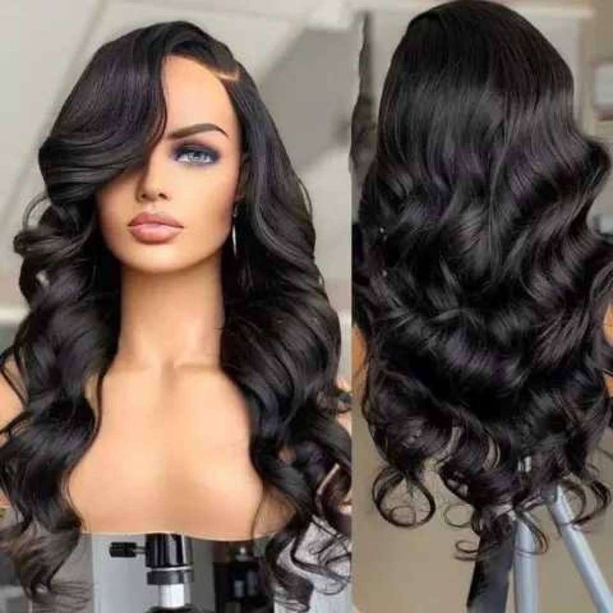 Charming Wavy Side Part Human Hair With Closure Konga Online