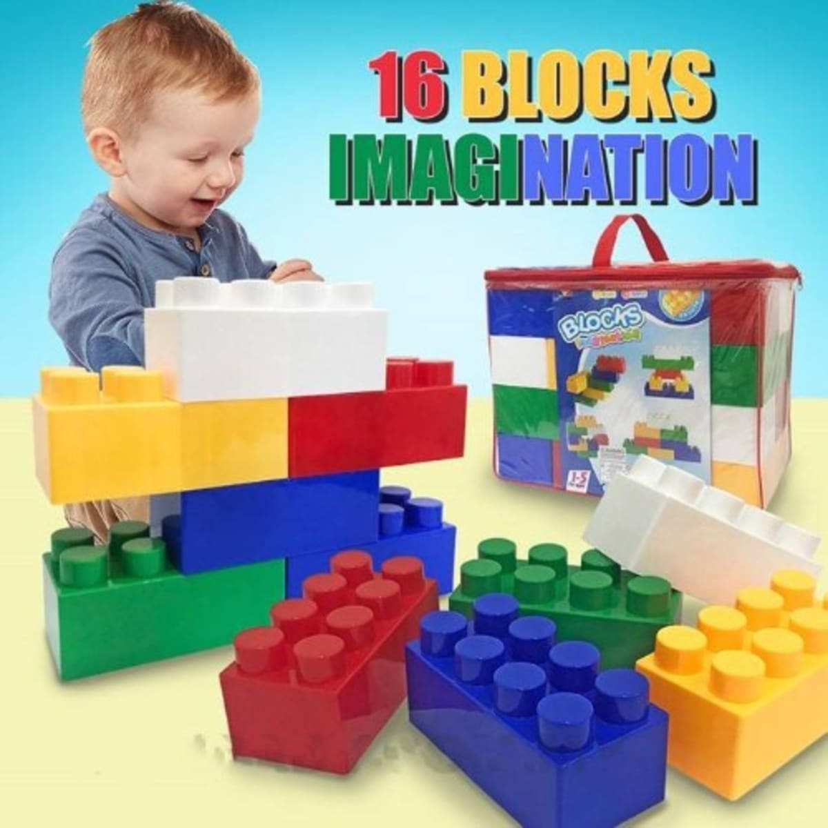 Large Imagination Building Blocks For Kids 16pcs Konga Online