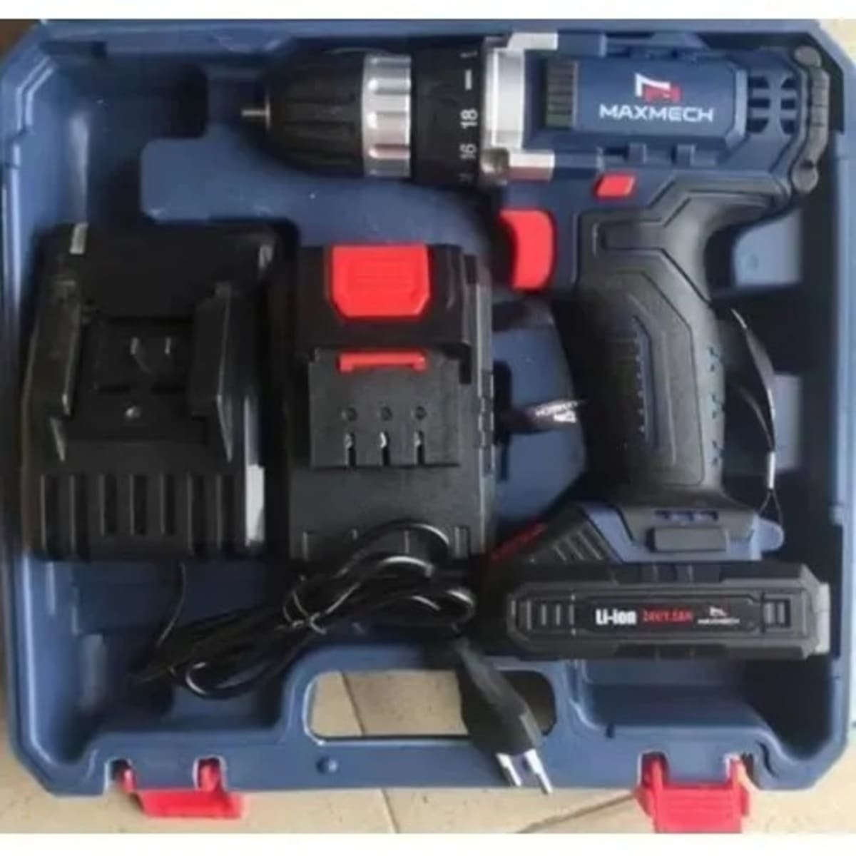 Cordless drill outlet rechargeable batteries