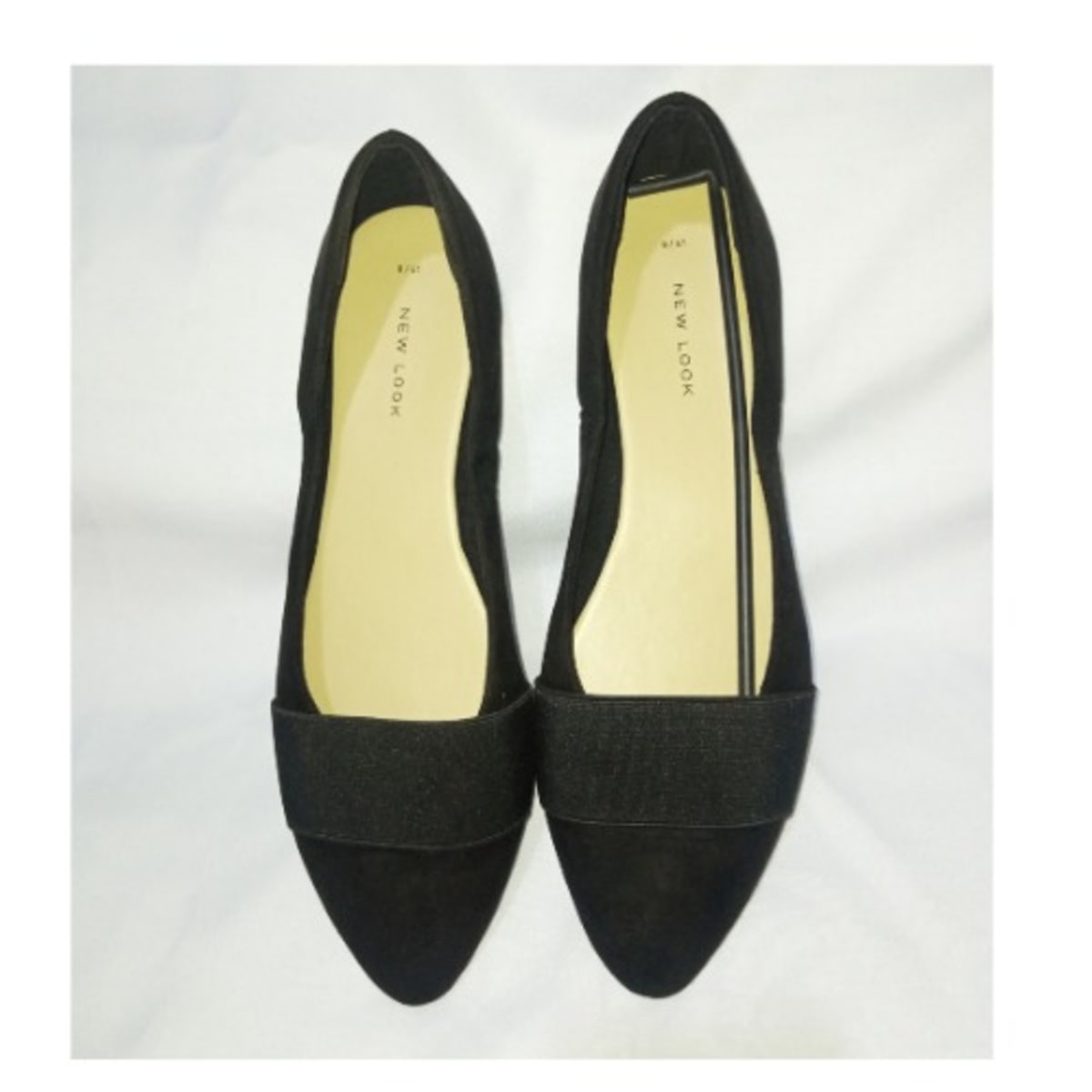 Ladies black deals pointed shoes