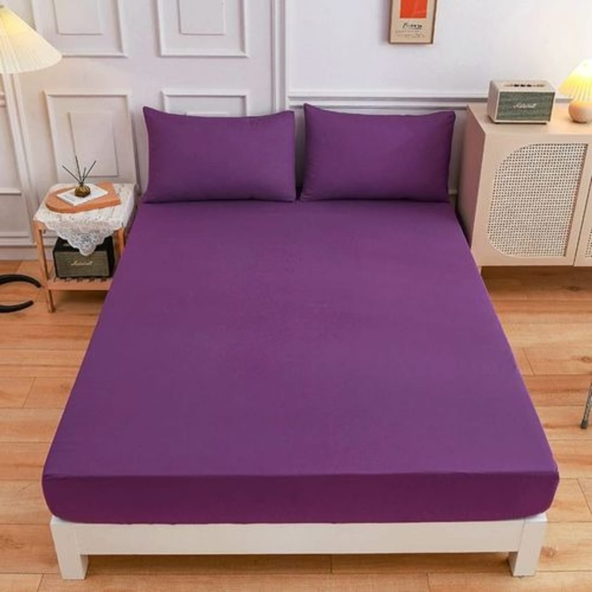 Purple top mattress cover