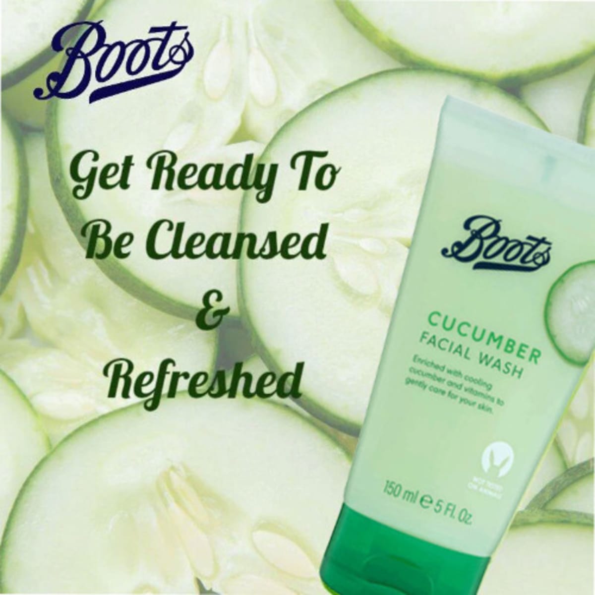 Boots Cucumber Facial Wash 150ml Konga Online Shopping