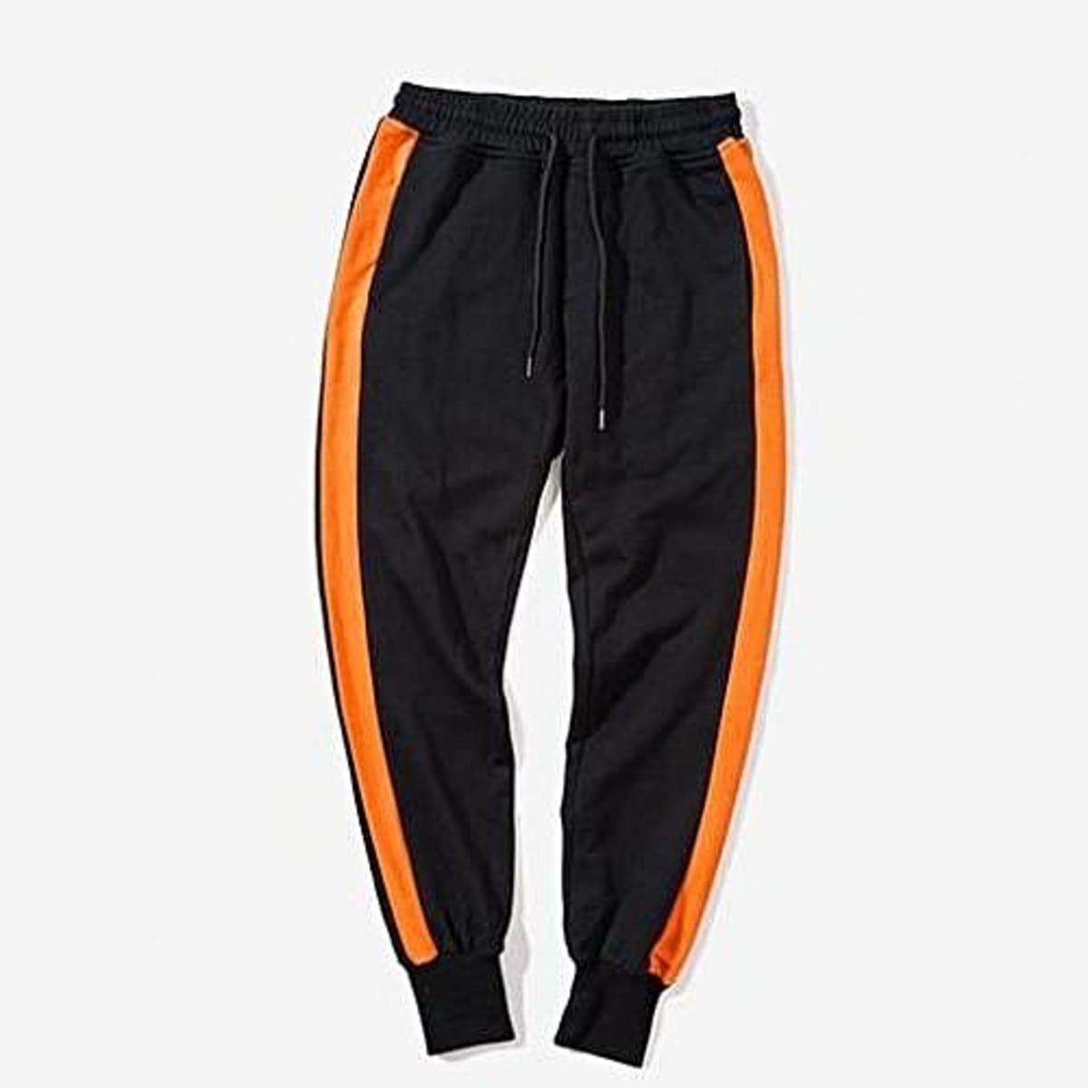 Black and orange on sale sweatpants