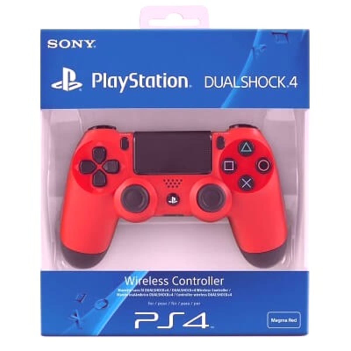 Sony ps4 controller shop red