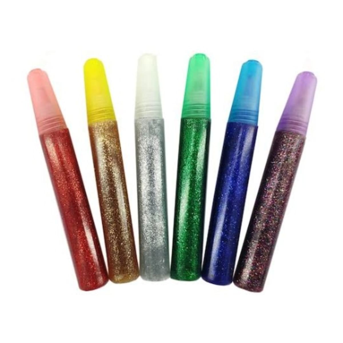 15 ml Glitter Assorted Colors Fabric Paint Pens - Set of 24 (24 Piece(s))
