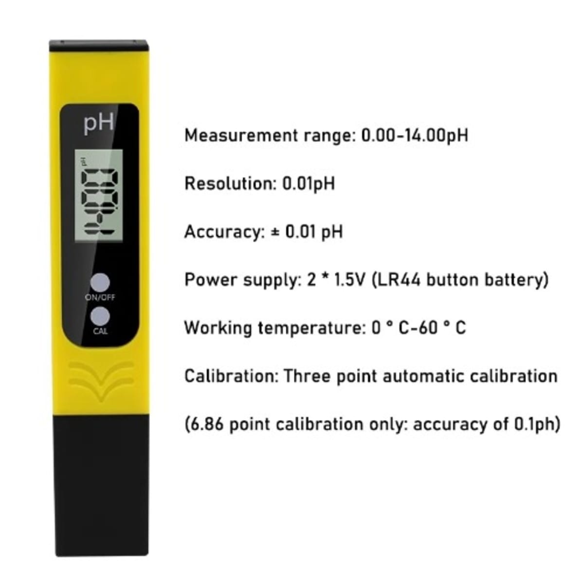 Digital LCD PH Meter Pen of Tester Accuracy 0.1 Aquarium Pool