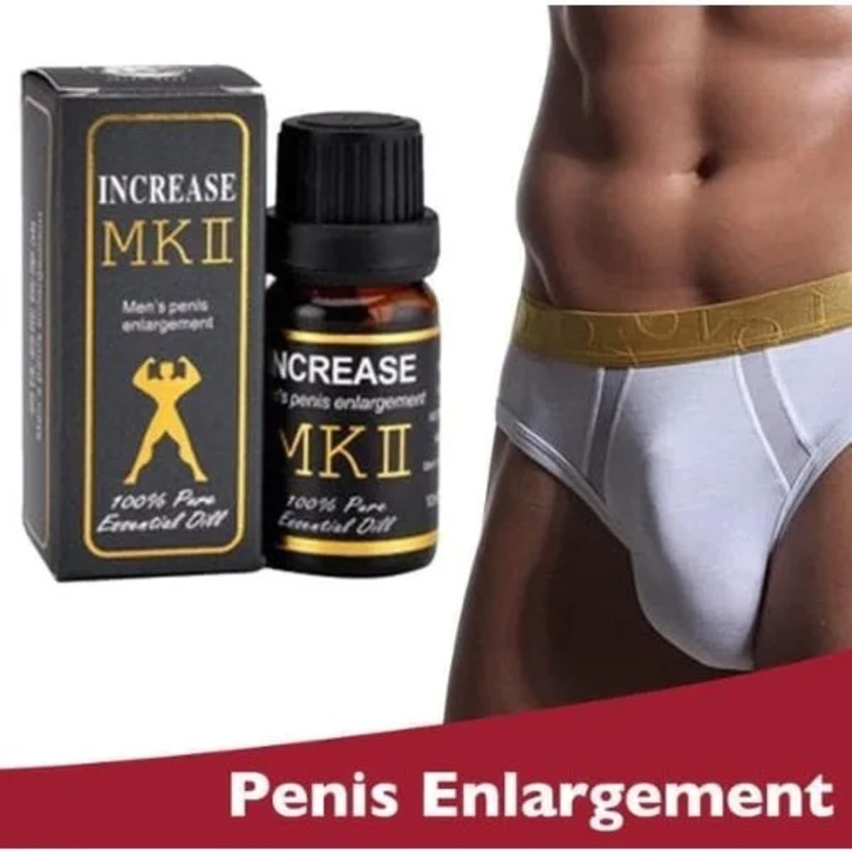 Mk2 Penis Enlargement hard Erection Essential Oil 10ml Konga