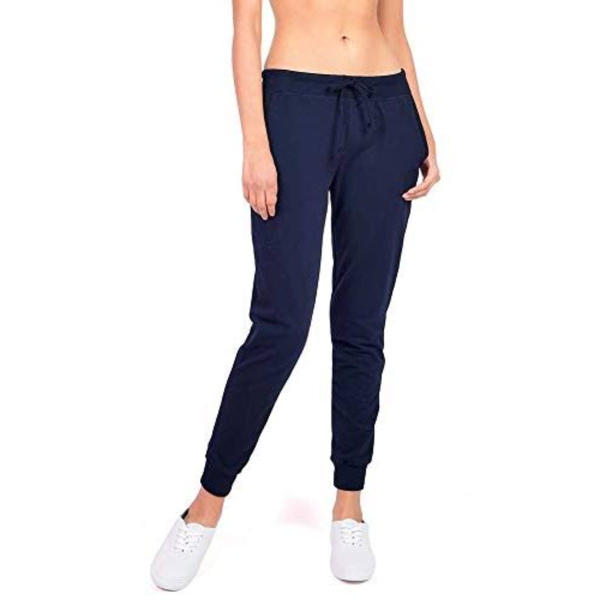 Dark blue joggers womens outlet
