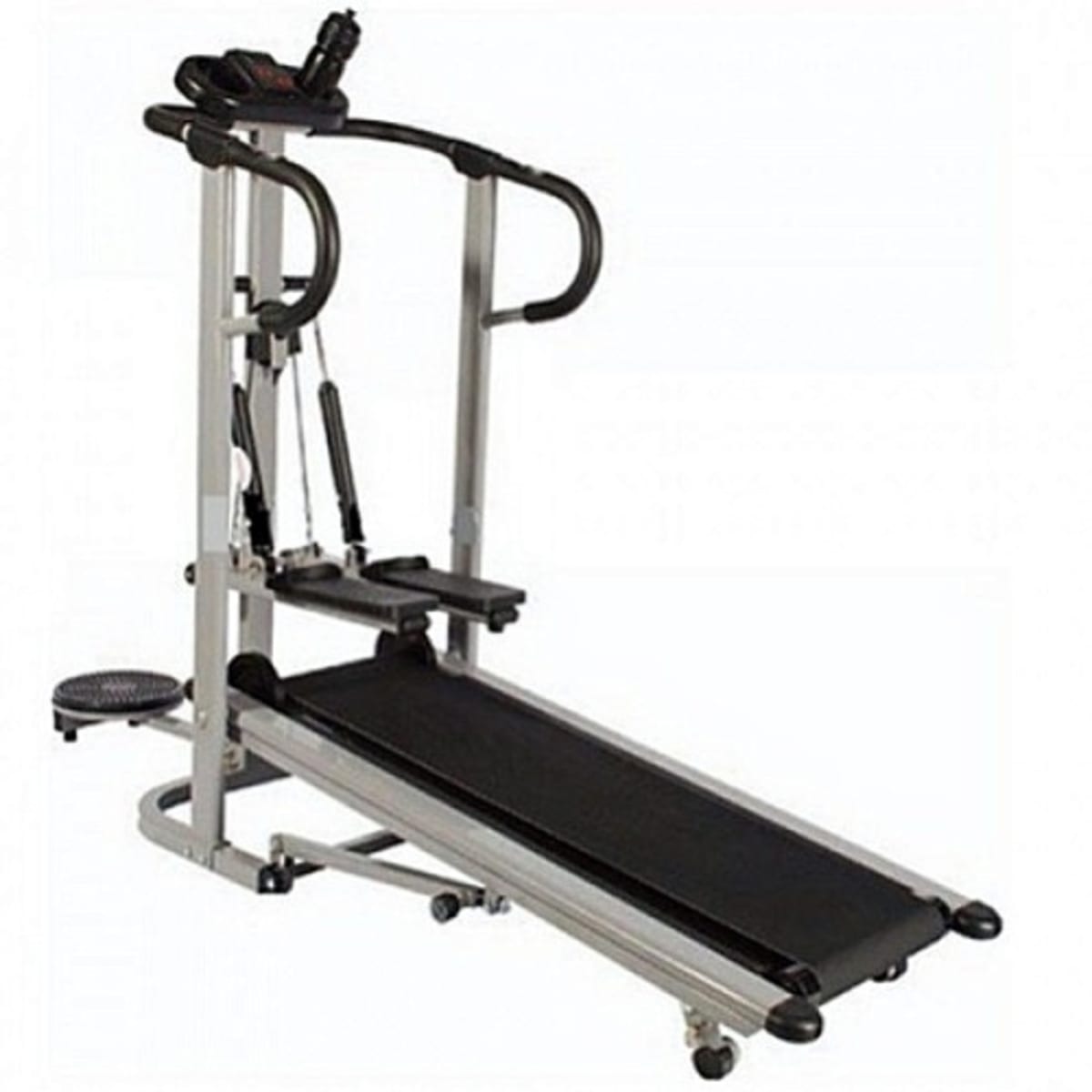 Body Fit Manual Treadmill With Twister Stepper 3 In 1 Konga