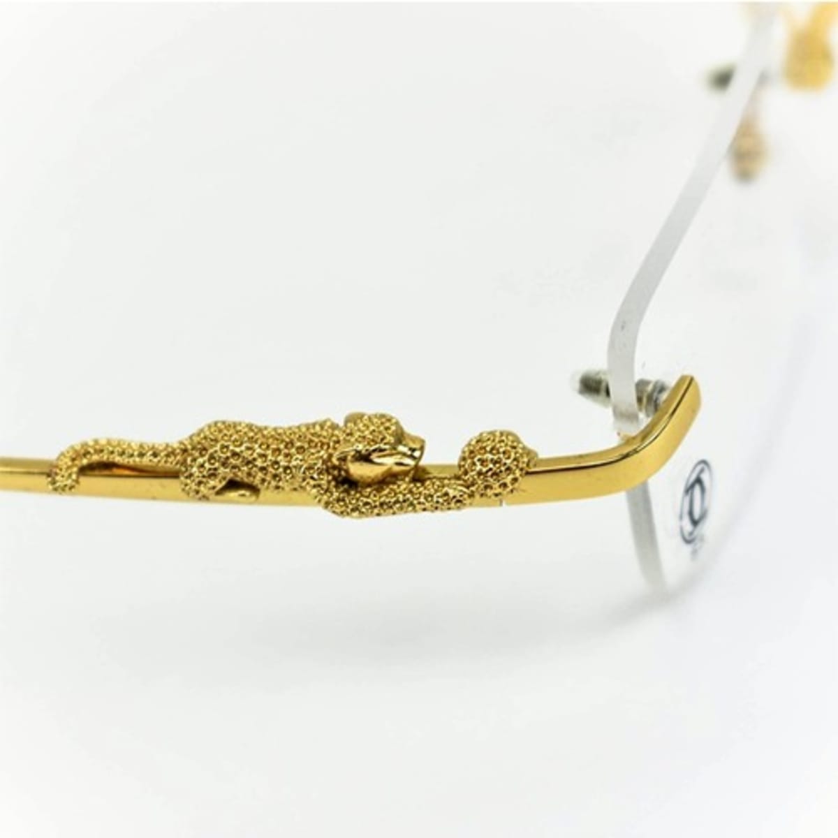 Square Rimless Gold Panthera Glasses Konga Online Shopping