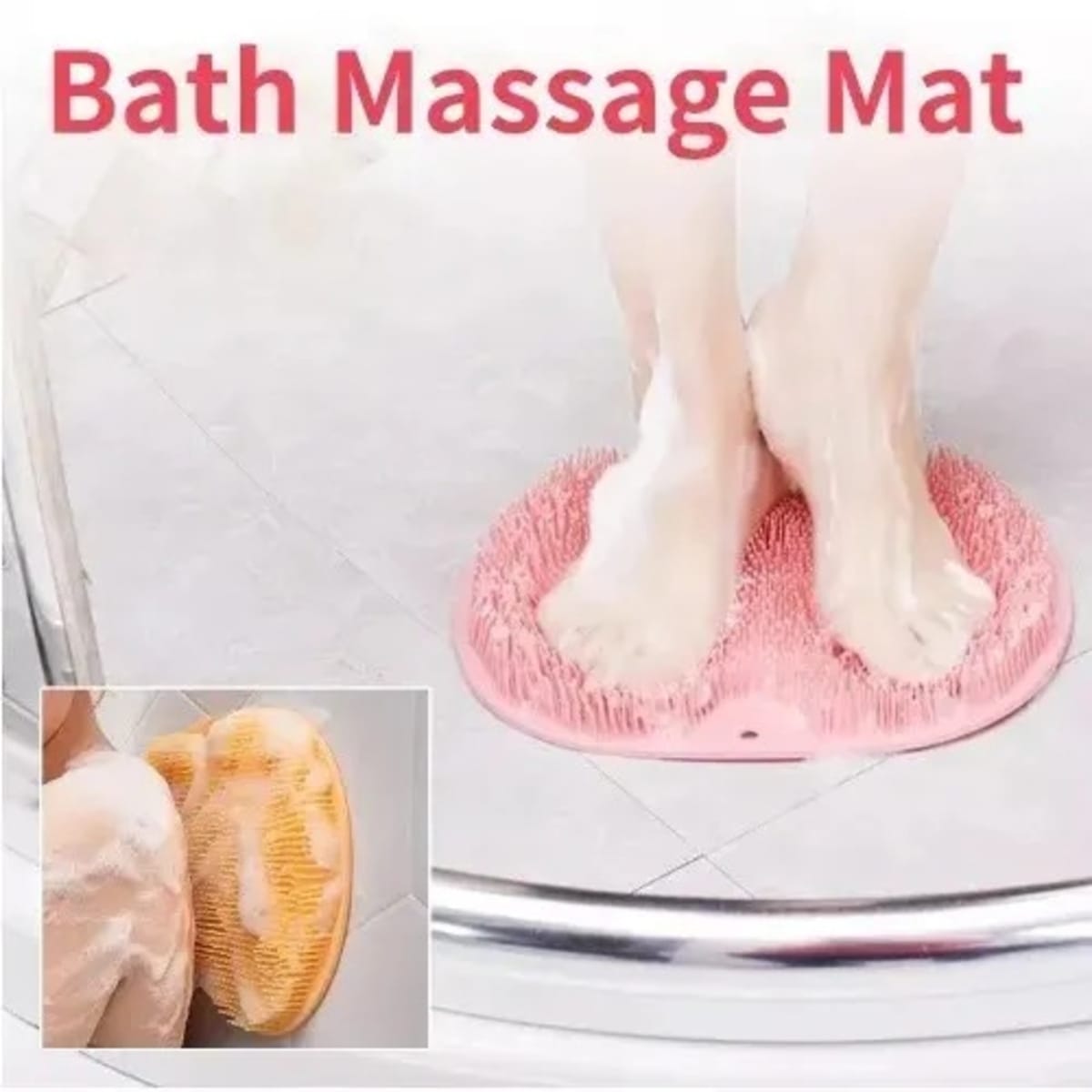 Bath massage deals mat