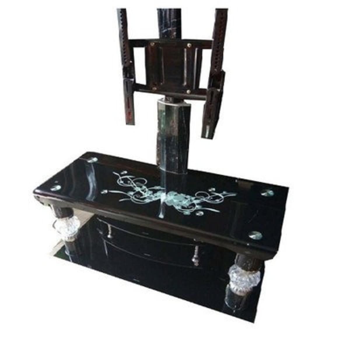 Tempered store tv stand